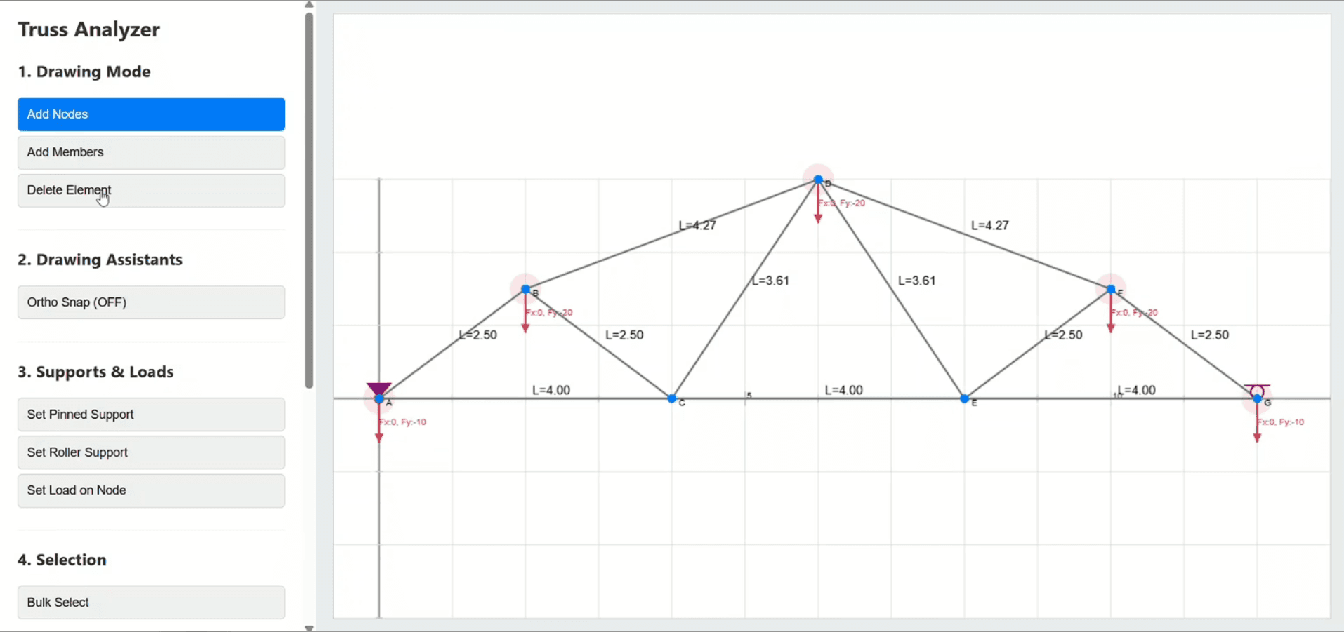 Truss Solver